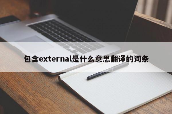 包含external是什么意思翻译的词条