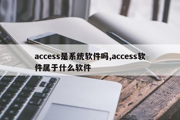 access是系统软件吗,access软件属于什么软件